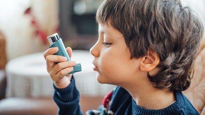 astmul la copii